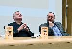 Продуцентът Майкъл Дауни представи дебютния си роман „Златото на Истрия“ в НАТФИЗ