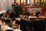 Български патриарх Неофит посрещна мощите на св. Евтимий - патриарх Търновски в митрополитския храм '' Св. великомъченица Марина''