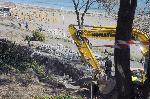 Бургас - укрепване на свлачище<br />