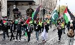 Лондон - Протест за солидарност с Палестина<br />