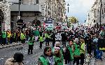 Лондон - Протест за солидарност с Палестина<br />