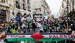 Лондон - Протест за солидарност с Палестина<br />