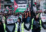 Лондон - Протест за солидарност с Палестина<br />