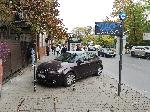 София - Паркиране на спирка