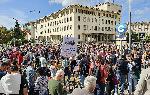 София - Протест в защита на машинния вот