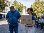Протест в защита на машинния вот в Пловдив
