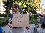 Протест в защита на машинния вот в Пловдив