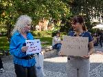 Протест в защита на машинния вот в Пловдив