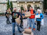 Протест в защита на машинния вот в Пловдив