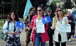 Бургас - Културните дейци на протест