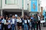 Бургас - Културните дейци на протест