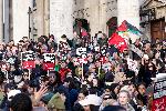 Лондон - Протест срещу войната в Ивицата Газа
