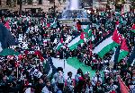 Лондон - Протест срещу войната в Ивицата Газа