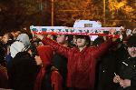 СОФИЯ - Протест на футболни фенове за оставка на БФС - Сблъсъци с полицията и погроми<br />