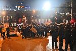 СОФИЯ - Протест на футболни фенове за оставка на БФС - Сблъсъци с полицията и погроми<br />