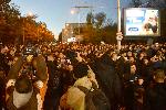 СОФИЯ - Протест на футболни фенове за оставка на БФС - Сблъсъци с полицията и погроми<br />