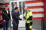 Бургас - Награждаване на пожарникари-спасители по време на наводненията в Средец и Царево