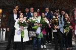 София - посрещане - женски шахматен отбор