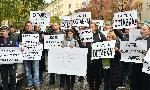 Протест-шествие на фермери с искане оставката на земеделския министър Кирил Вътев