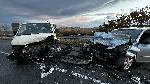 Хасково - Катастрофа между бус и лек автомобил
