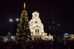 София - Запалване на светлините на коледното дърво от кмета Васил Терзиев