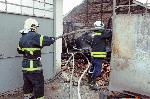 Бургас - Пожар в автосервиз и цех за мебели