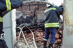 Бургас - Пожар в автосервиз и цех за мебели
