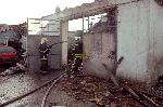 Бургас - Пожар в автосервиз и цех за мебели