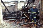 Бургас - Пожар в автосервиз и цех за мебели