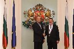 София - Румен Радев - Алфредо Нестор Атанасоф - награждаване