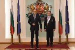 София - Румен Радев - Алфредо Нестор Атанасоф - награждаване