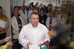 София - брифинг на освободения директор Валентин Димитров