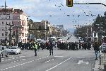 Протестиращите срещу демонтажа на Паметника на Съветската армия (МОЧА) блокираха Орлов мост