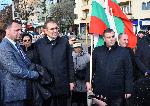София - Блокиране на Орлов мост- Протест срещу премахването на паметника на Съветската армия