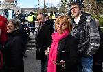 София - Блокиране на Орлов мост- Протест срещу премахването на паметника на Съветската армия