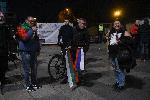 София - демонтаж на Паметника на Съветската армия - протест