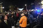София - демонтаж на Паметника на Съветската армия - протест