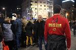 София - демонтаж на Паметника на Съветската армия - протест