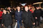 София - демонтаж на Паметника на Съветската армия - протест