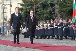 Президентът Румен Радев и албанският президент Байрам Бегай поднесоха венци на Паметника на Незнайния воин