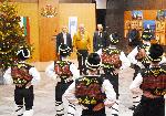 Варна - Коледари на гтости на кмета Благомир Коцев