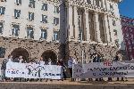 Протест `Не на родителското отчуждение, да на споделеното родителство` пред Министерски съвет
