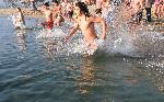 Варна - На плаж в първият ден от годината