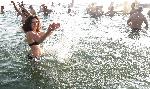 Варна - На плаж в първият ден от годината