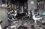 Бургас - Пожар в бръснарница