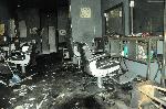 Бургас - Пожар в бръснарница