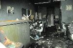 Бургас - Пожар в бръснарница