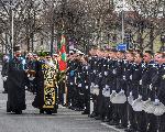 В морската столица освещават бойните знамена