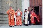 Бургас - Освещаване на бойните знамена