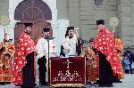Бургас - Освещаване на бойните знамена